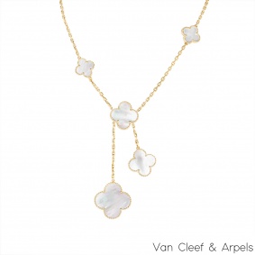 Van Cleef & Arpels Yellow Gold Magic Alhambra Necklace VCARD79100